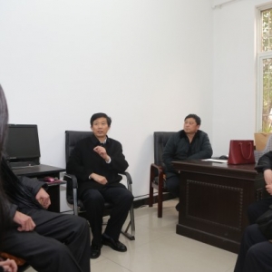 河南省司法厅副厅长周济生到开封市法律援助中心慰问
