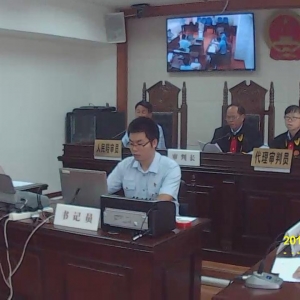 广西柳城监狱协同法院、检察院赴新康监狱为病犯开庭审理减刑案件
