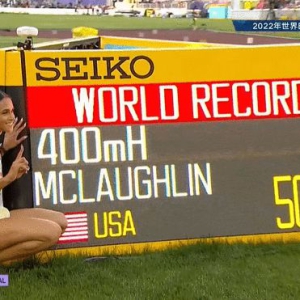 女子400米栏突破51秒大关 麦克劳林大破世界纪录